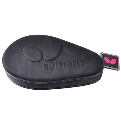 蝴蝶BUTTERFLY硬质葫芦拍套（黑色）BTY-1002 蝴蝶硬拍套