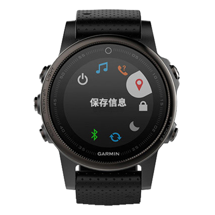GARMIN佳明fenix5S 飞耐时5S 多功能GPS户外手表 中文蓝宝石版（户外探险，三星定位）