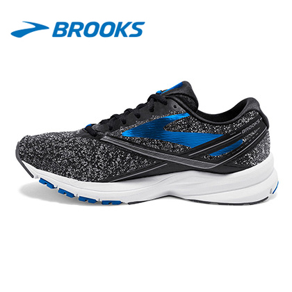 Brooks布鲁克斯 LAUNCH 4 缓震跑鞋 男 110244 深灰/蓝（DNA-你的专属缓震跑鞋）