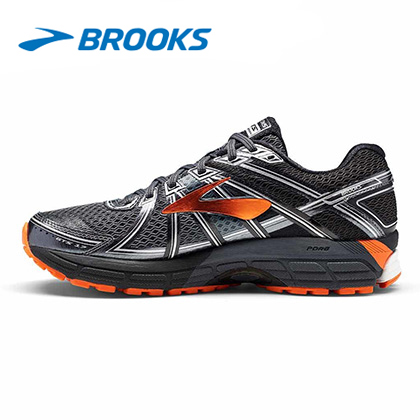 Brooks布鲁克斯 ADRENALINE GTS 17 稳定跑鞋 男 110241 黑/深灰（柔软缓震，全面稳定）