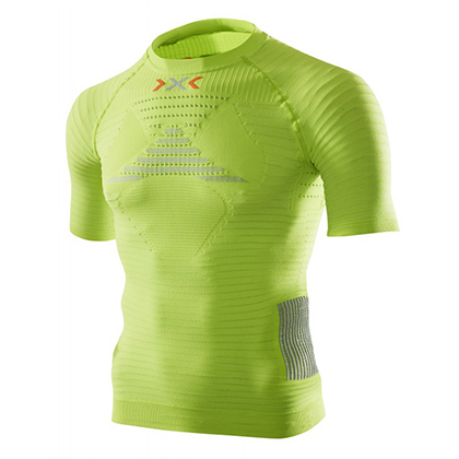 X-BIONIC 能量衫 短袖T恤 男女款 20528 绿色（3D恒温，间歇压缩）