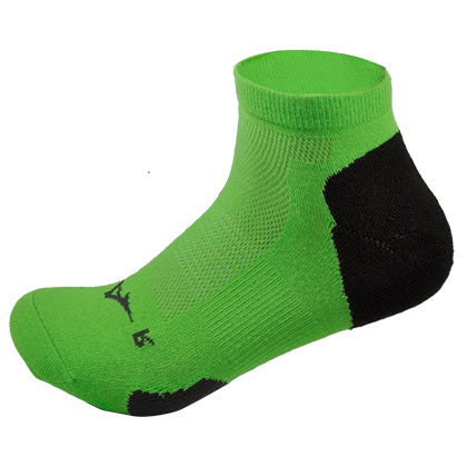 美津浓跑步袜 J2MX5502 绿色 5双装（带有防滑胶粒，跑起来更带劲）