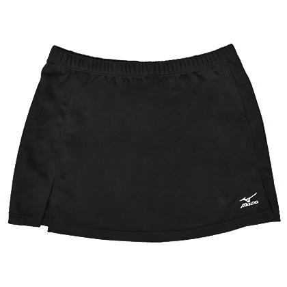 美津浓MIZUNO 72CD5251羽毛球短裙 黑色（清凉透气，舒适更排汗）