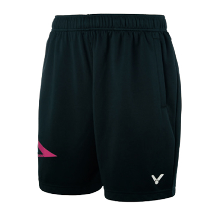 胜利VICTOR 运动短裤 R-80200C 中性款黑色（2018韩国国家队大赛款）