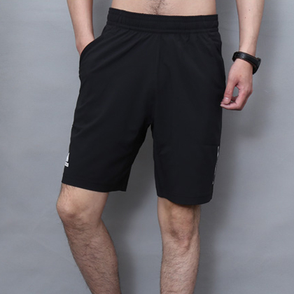 Adidas 阿迪达斯 男款运动短裤 五分裤 CE2033 黑色（速干透气，宽松舒适）