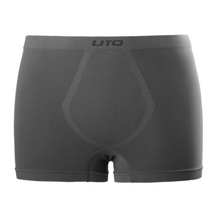 UTO悠途 男款运动内裤 速干平角裤 两条装 952101 深灰色（超强透气，速干排汗）