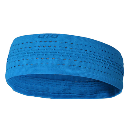 UTO悠途 运动止汗带 运动发带 运动头巾 束发带 965008 蓝色（吸汗速干，超强伸缩）