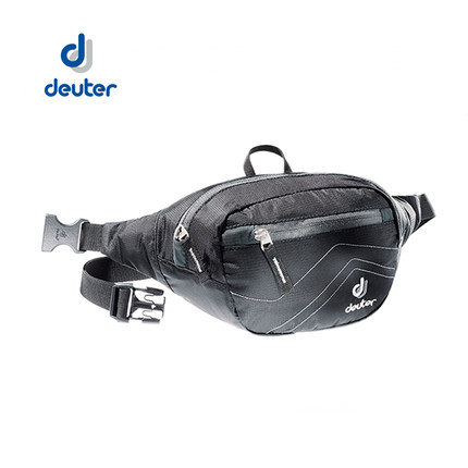 Deuter多特Belt 2.5L大容量男女腰包手机零钱户外多功能包 黑色
