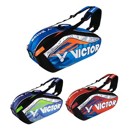 胜利VICTOR羽毛球包 BR9208 12支装双肩背运动包
