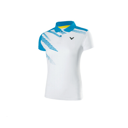 胜利VICTOR羽毛球服 短袖T恤 T-70020M 男款 夏威夷蓝 速干透气