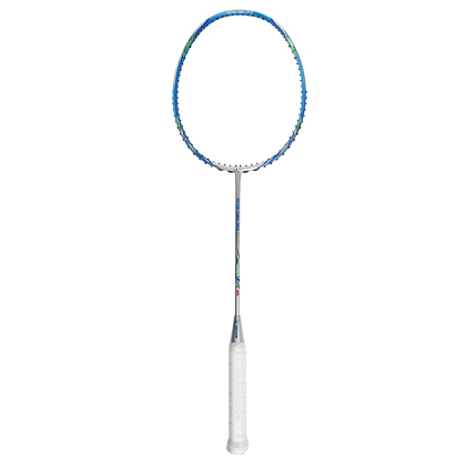 胜利VICTOR 羽毛球拍 CO-5S 银蓝色（威克多中国公开赛纪念版速度球拍）内含线和手胶