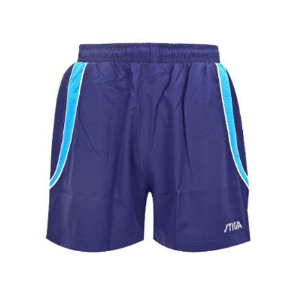 斯帝卡 CA-72121 乒乓球短裤 蓝色（带内衬，速干透气，吸湿排汗）