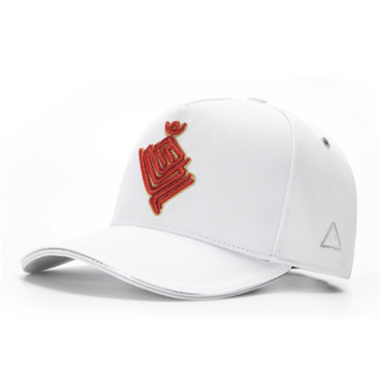 GC岗措棒球帽 喜马拉雅文化原创品牌 金翅大鹏 白布红标 男女通用运动户外帽子棒球帽 刺绣