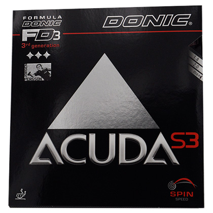 多尼克Donic Acuda S3 反胶套胶FD3(方程式第三代)