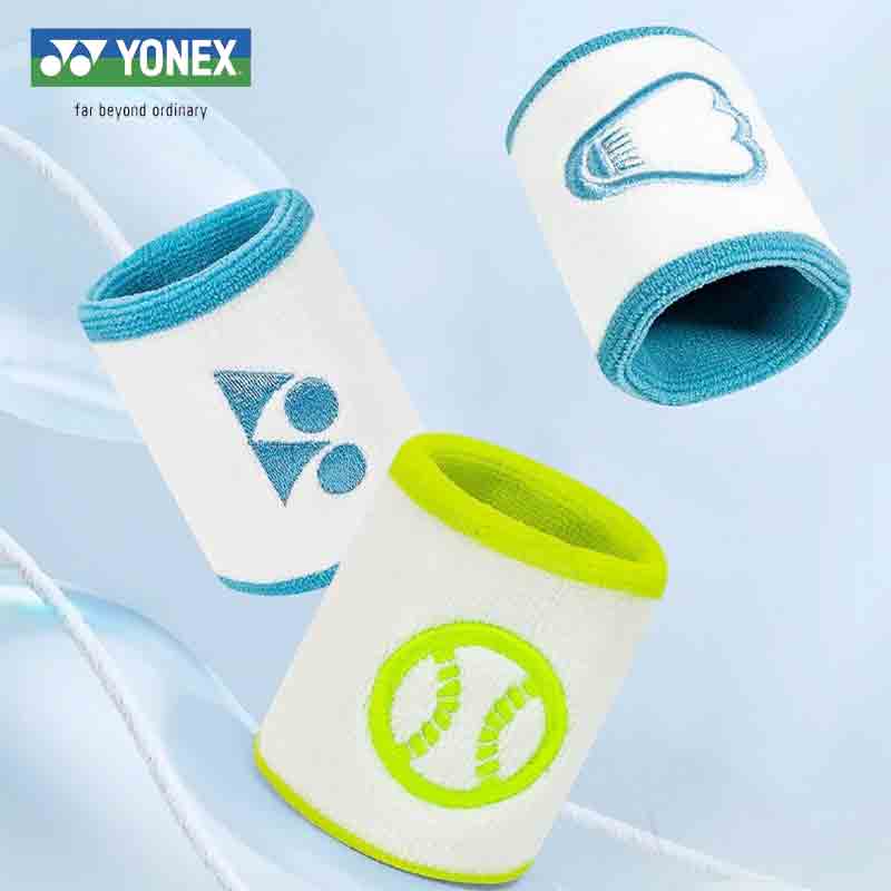 YONEX尤尼克斯运动护具 AC063CR/AC053CR 毛巾护腕 羽毛球网球运动健身护腕擦汗手腕巾 单个