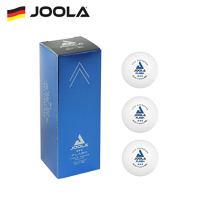 优拉JOOLA 40+无缝新材料三星乒乓球（3只装）新材料 无缝塑料球