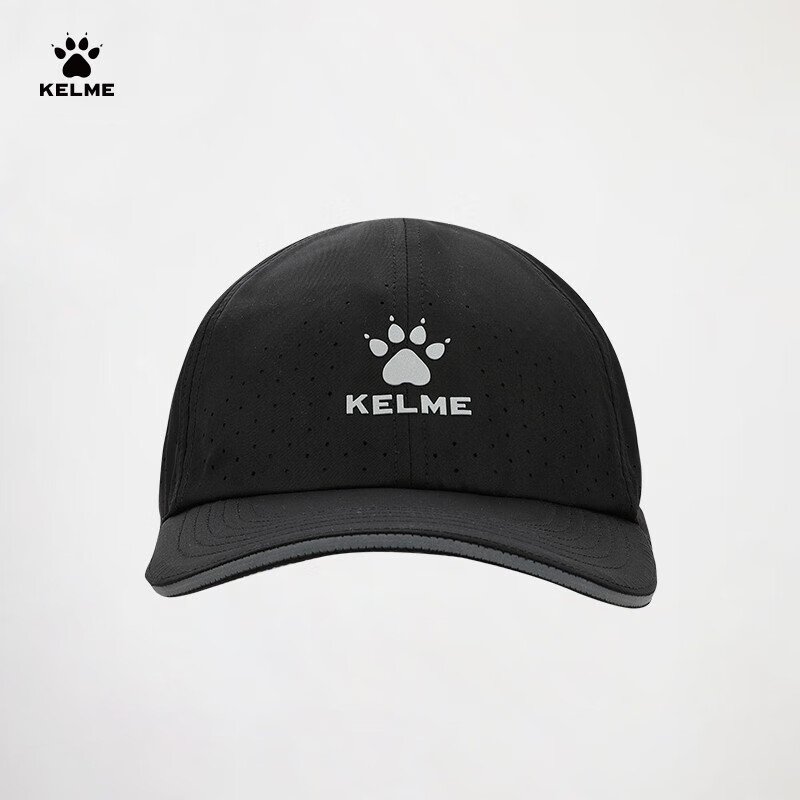 卡尔美（KELME）运动帽夏季薄款透气遮阳棒球帽休闲户外鸭舌帽钓鱼 8301MZ5019 均码