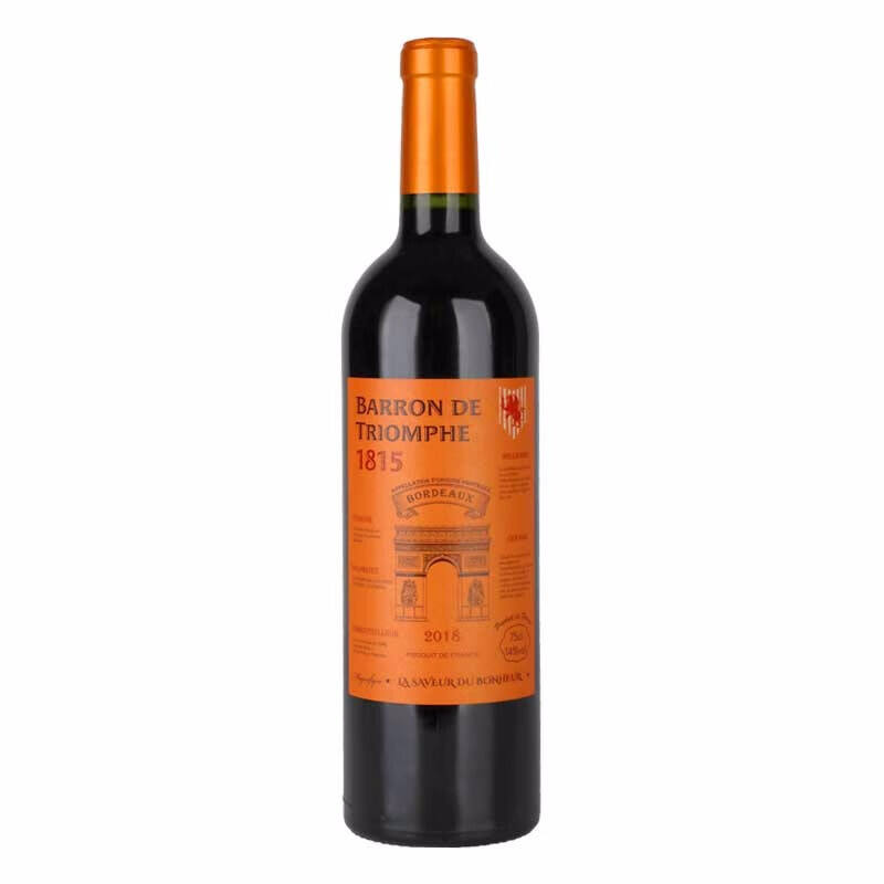 托卡（Trocard）凯旋门干红葡萄酒 法国原瓶进口红酒 1815单支