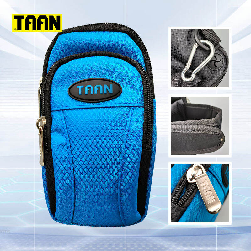 泰昂/TAAN 男女款手臂包跑步手机包运动臂包运动骑行户外手腕包 BAG1105蓝色