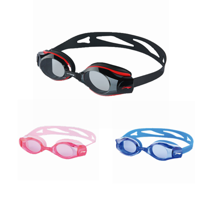 李宁眼镜 LSJN558泳镜 高清防雾时尚休闲泳镜