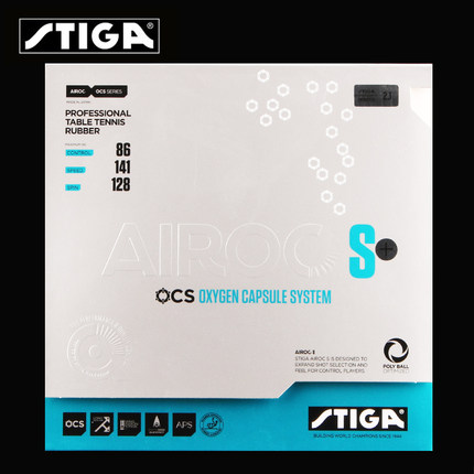 斯帝卡 STIGA  AIROC-S+ 氧气单元S+ 反胶套胶