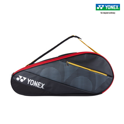 尤尼克斯YONEX羽毛球包 BAG82023CR 三支装羽毛球包 单肩（网羽两用型）