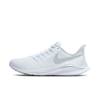 NIKE耐克跑步鞋 AIR ZOOM VOMERO 14 女子运动鞋 AH7858-102 白色/金属银/浅蓝灰