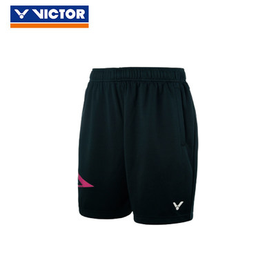 胜利VICTOR短裤 R-80200C 大赛款运动短裤 中性款 黑色
