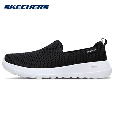 斯凯奇SKECHERS运动鞋 GO WALK MAX 男款健步鞋 54600-BKW 黑色/白色