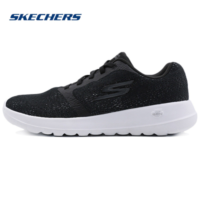 斯凯奇SKECHERS运动鞋 GO WALK MAX 男款健步鞋 54607-BKW 黑色/白色