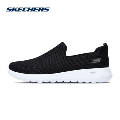 斯凱奇SKECHERS運動鞋 GO WALK MAX 男款健步鞋 54638-BKW 黑色/白色