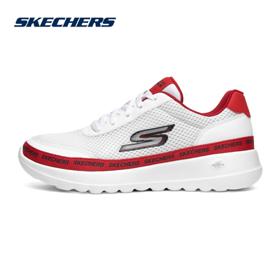 斯凯奇SKECHERS运动鞋 GO RUN JOY 女款健步鞋 124088-WRD 白色/红色