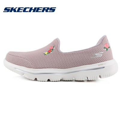 斯凯奇SKECHERS运动鞋 GO WALK EVOLUTION ULTRA 女款健步鞋 15749-LTPK 浅粉色