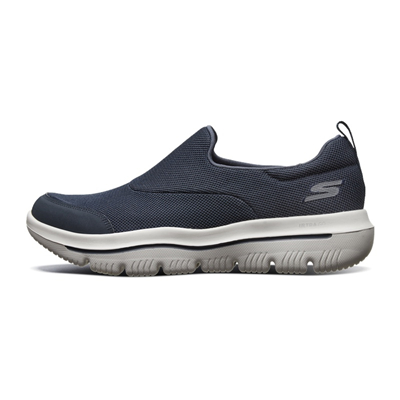 斯凯奇SKECHERS运动鞋 GO WALK EVOLUTION ULTRA 男款健步鞋 54730-NVGY 海军蓝/灰色