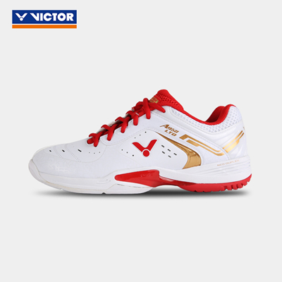 胜利VICTOR威克多羽毛球鞋 A950LTD 限定版 男女同款 全面型运动鞋 亮白/跑车红