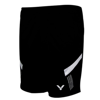 胜利VICTOR羽毛球短裤 R-5094CA 中性款 男女同款 黑/白色