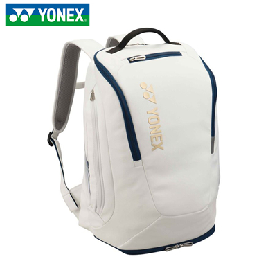 尤尼克斯YONEX羽毛球包 BA12ML TDEX 双肩背包 东京奥运会运动包限量款 白/金