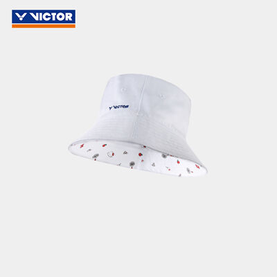 胜利VICTOR羽毛球帽子 VC-KT 漂白 凯蒂猫联名渔夫帽 HELLO KITTY联名系列