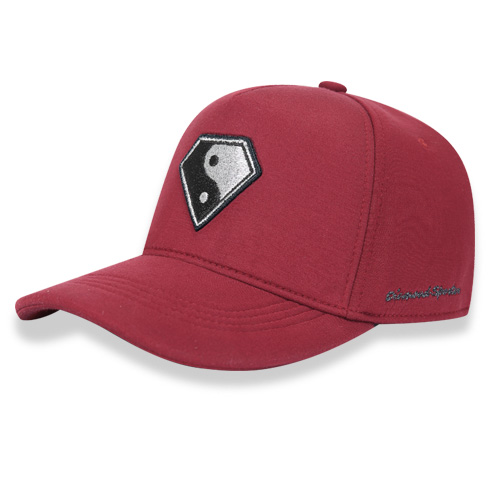 GC岗措棒球帽 喜马拉雅潮牌 太极 红色空气层面料 男女通用款户外运动帽子棒球帽 帽围可调节！