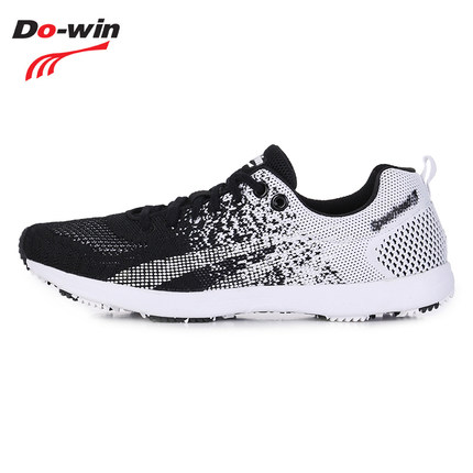 多威Dowin跑步鞋体育专用中考运动鞋男女学生训练鞋体能测试鞋锋芒3代 CT8601A 黑白色