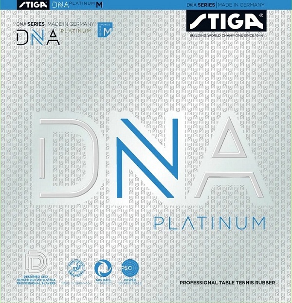STIGA斯帝卡 白金版DNA 反胶套胶 天生强力，强势升级！