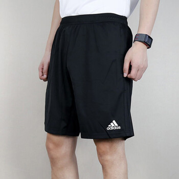 Adidas阿迪达斯 男款CON18 TR SHO短裤/中长裤跑步训练针织透气运动裤CF3676