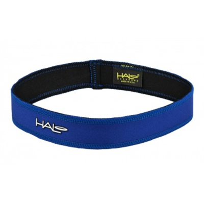 美国HALO导汗带排汗带运动健身束发头带硅胶跑步骑行排汗吸汗发带 一体式窄款--皇家蓝