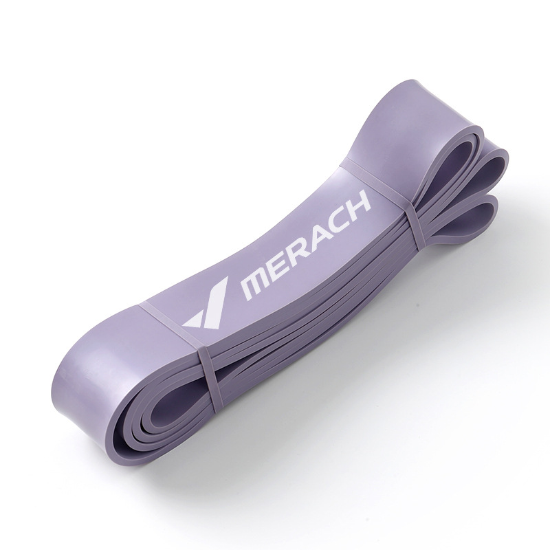 麦瑞克MERACH 阻力带MR-1120力量健身训练拉伸辅助弹力拉力绳紫色45KG
