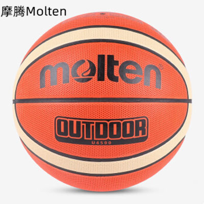 摩腾Molten篮球 橡胶篮球 室外专用款 7号球 B7U4500