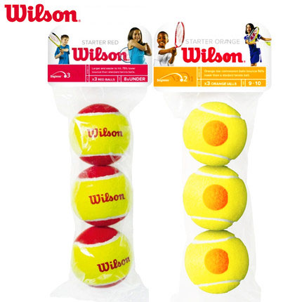 Wilson威尔胜儿童网球 训练网球 过渡网球 软式 低压  WRT137300/WRT1370001