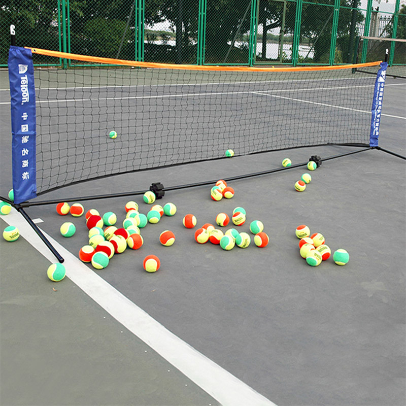 Teloon天龙便携式网球架 网球拦网架家用室内外简易折叠架 TL1503 3米