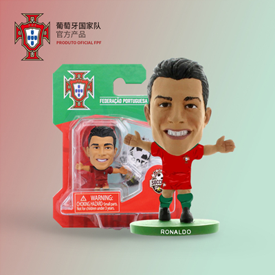 葡萄牙国家队官方商品 C罗B费B席球星公仔玩偶手办足球周边礼物