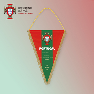 葡萄牙国家队官方商品 葡萄牙队旗欧洲杯C罗纳尔多足球迷挂件礼
