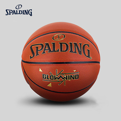 斯伯丁篮球旋风系列标准7号球室内室外PU篮球礼物 77-410Y